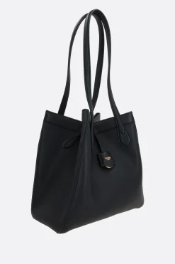 borsa a spalla Fendi Origami media in pelle martellata