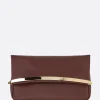 borsa a spalla Flap small in pelle liscia