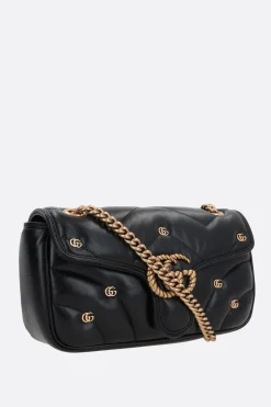 borsa a spalla GG Marmont small in pelle matelassé