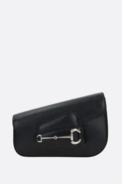 borsa a spalla Gucci Horsebit 1955 mini in pelle liscia