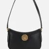 borsa a spalla Horse Medal mini in pelle martellata