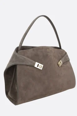 borsa a spalla Hug Soft large in suede