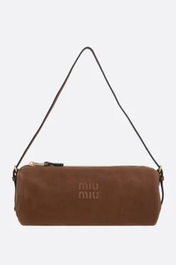 borsa a spalla in nappa Aviator