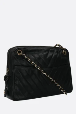 borsa a spalla in pelle matelassé