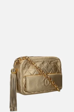 borsa a spalla in pelle matelassé