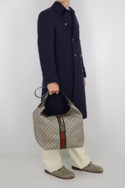 borsa a spalla Jackie 1961 media in tessuto GG Supreme