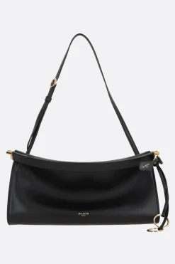 borsa a spalla Le Click East West media in pelle lucida