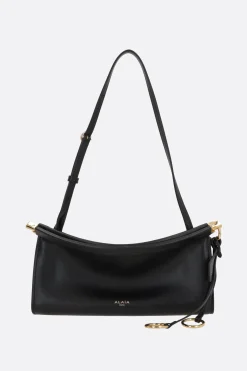 borsa a spalla Le Click East West small in pelle lucida