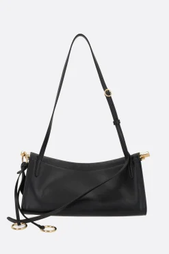 borsa a spalla Le Click East West small in pelle lucida