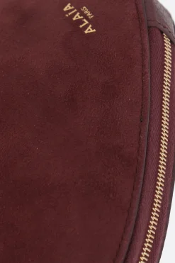 borsa a spalla Le Cœur in pelle martellata e suede