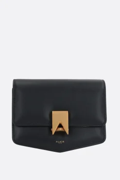 borsa a spalla Le Papa small in pelle Box