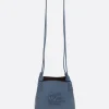borsa a spalla Libra mini in pelle liscia