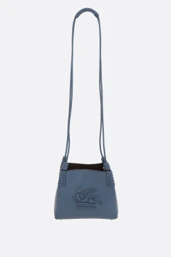 borsa a spalla Libra mini in pelle liscia