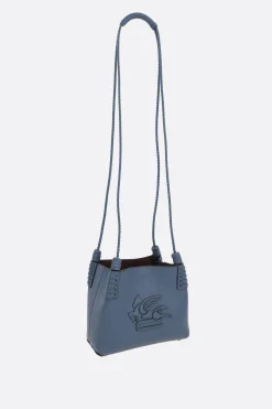 borsa a spalla Libra mini in pelle liscia