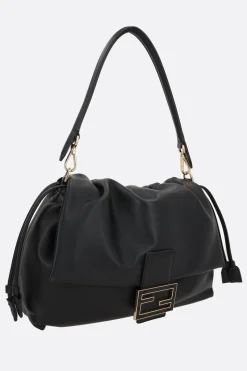 borsa a spalla Mamma Baguette Large in nappa