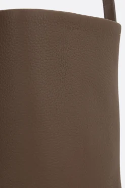 borsa a spalla N/S Park small in pelle martellata