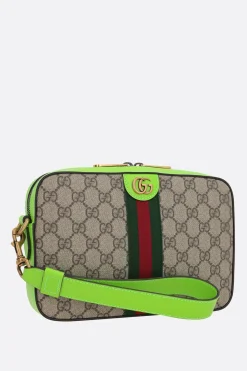 borsa a spalla Ophidia in tessuto GG Supreme