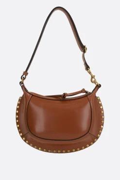 borsa a spalla Oskan Moon in pelle liscia