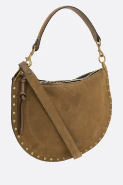 borsa a spalla Oskan Soft in suede