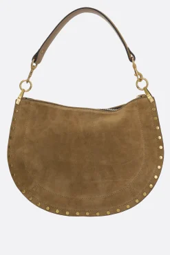 borsa a spalla Oskan Soft in suede