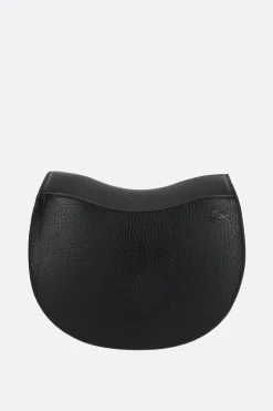 borsa a spalla Rocking Horse small in pelle martellata