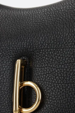 borsa a spalla Rocking Horse small in pelle martellata