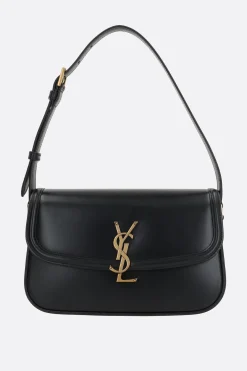 borsa a spalla Solferino media in pelle Box
