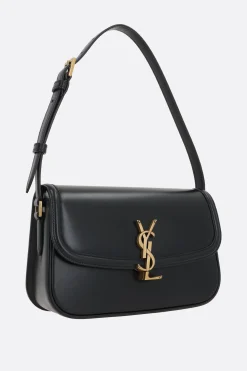 borsa a spalla Solferino media in pelle Box