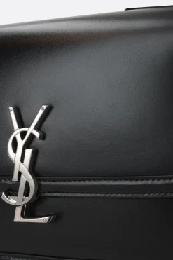 borsa a spalla Solferino media in pelle liscia