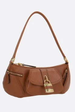 borsa a spalla The 99 in pelle martellata