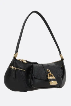 borsa a spalla The 99 in pelle martellata