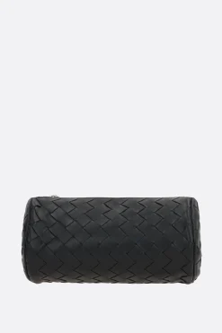 borsa a tracolla Barrel mini in Intrecciato VN