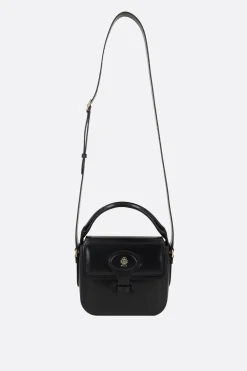 borsa a tracolla Beckett small in pelle lucida