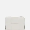 borsa a tracolla Cassette mini in Intrecciato nappa