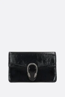borsa a tracolla Dionysus mini in pelle verniciata