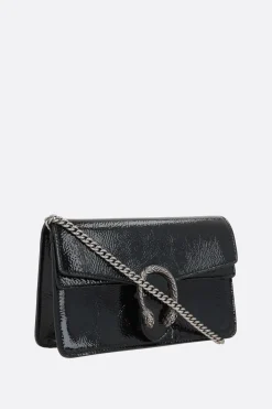 borsa a tracolla Dionysus mini in pelle verniciata
