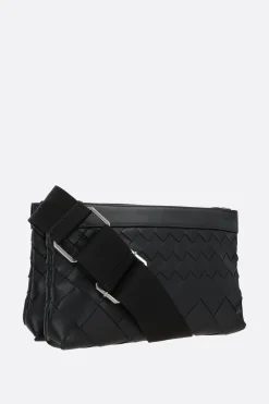 borsa a tracolla Duo in Intrecciato VN