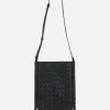 borsa a tracolla Flat Loop small in Intrecciato VN