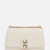 borsa a tracolla 4G small in pelle liscia