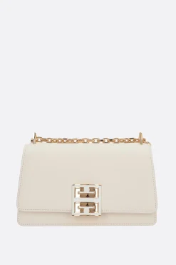 borsa a tracolla 4G small in pelle liscia