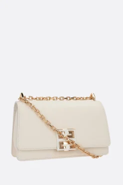 borsa a tracolla 4G small in pelle liscia