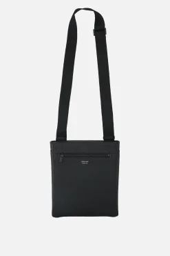 borsa a tracolla in pelle martellata