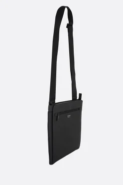 borsa a tracolla in pelle martellata