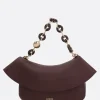 borsa a tracolla Ola media in pelle liscia