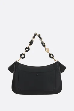 borsa a tracolla Ola media in pelle liscia