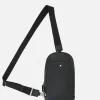 borsa a tracolla Sartorial in pelle texturizzata