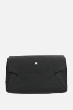 borsa a tracolla Sartorial small in pelle texturizzata
