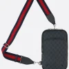 borsa a tracolla small in tessuto GG Supreme