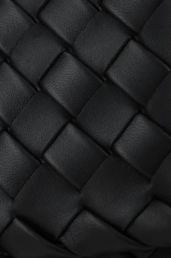 borsa a tracolla Vertical Cobble mini in Intrecciato imbottito