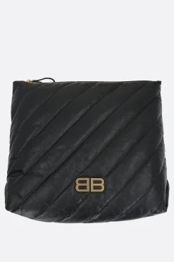 borsa hobo Crush media in pelle matelassé